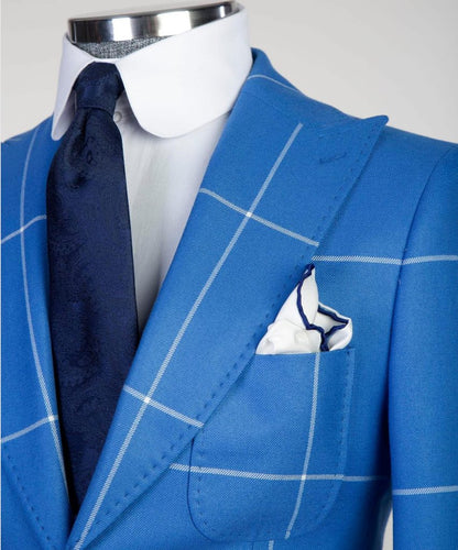 The High Street Merchant Blue Suit